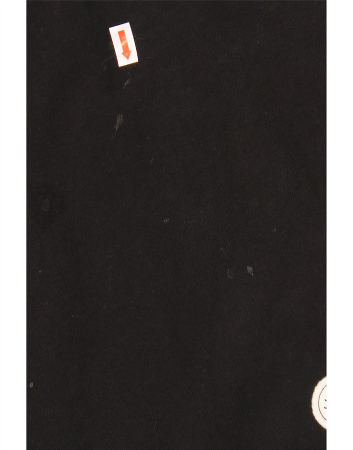 JACK & JONES Mens Tracksuit Trousers Joggers Large Black Cotton