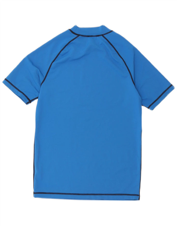 Mountain Warehouse Mens T-Shirt Top Small Blue Nylon