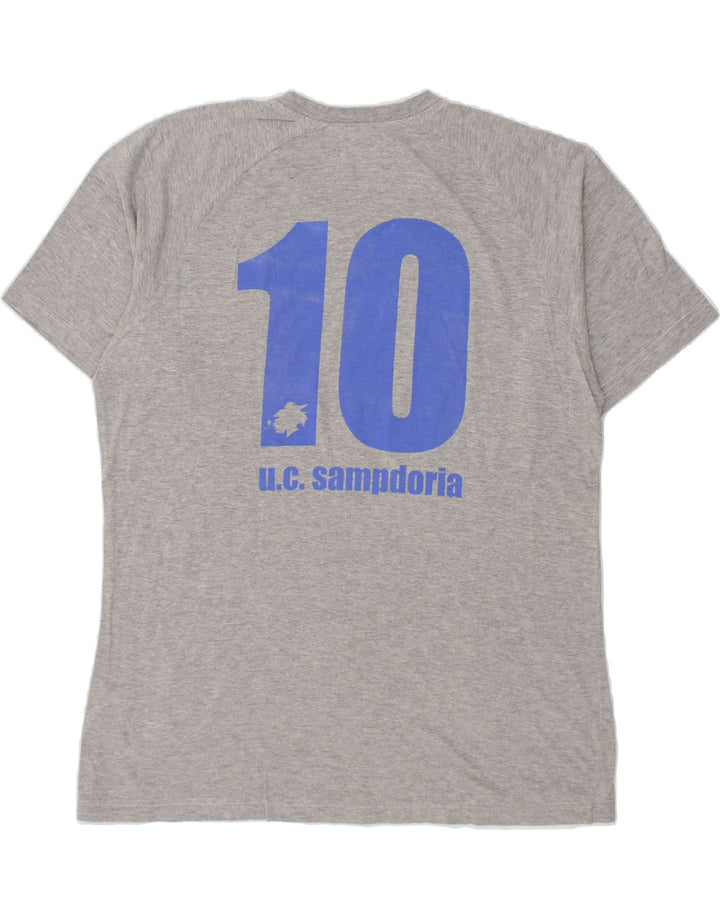 KAPPA Mens Graphic T-Shirt Top Medium Grey Cotton Vintage Kappa and Second-Hand Kappa from Messina Hembry 