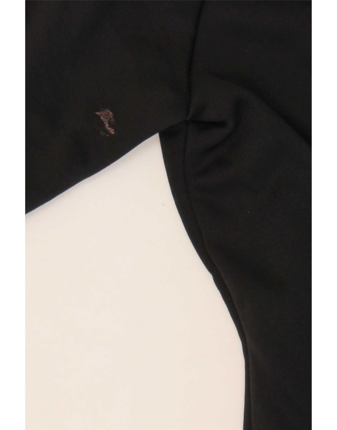 Adidas Womens Zip Hoodie Sweater UK 8 Small Black Polyester