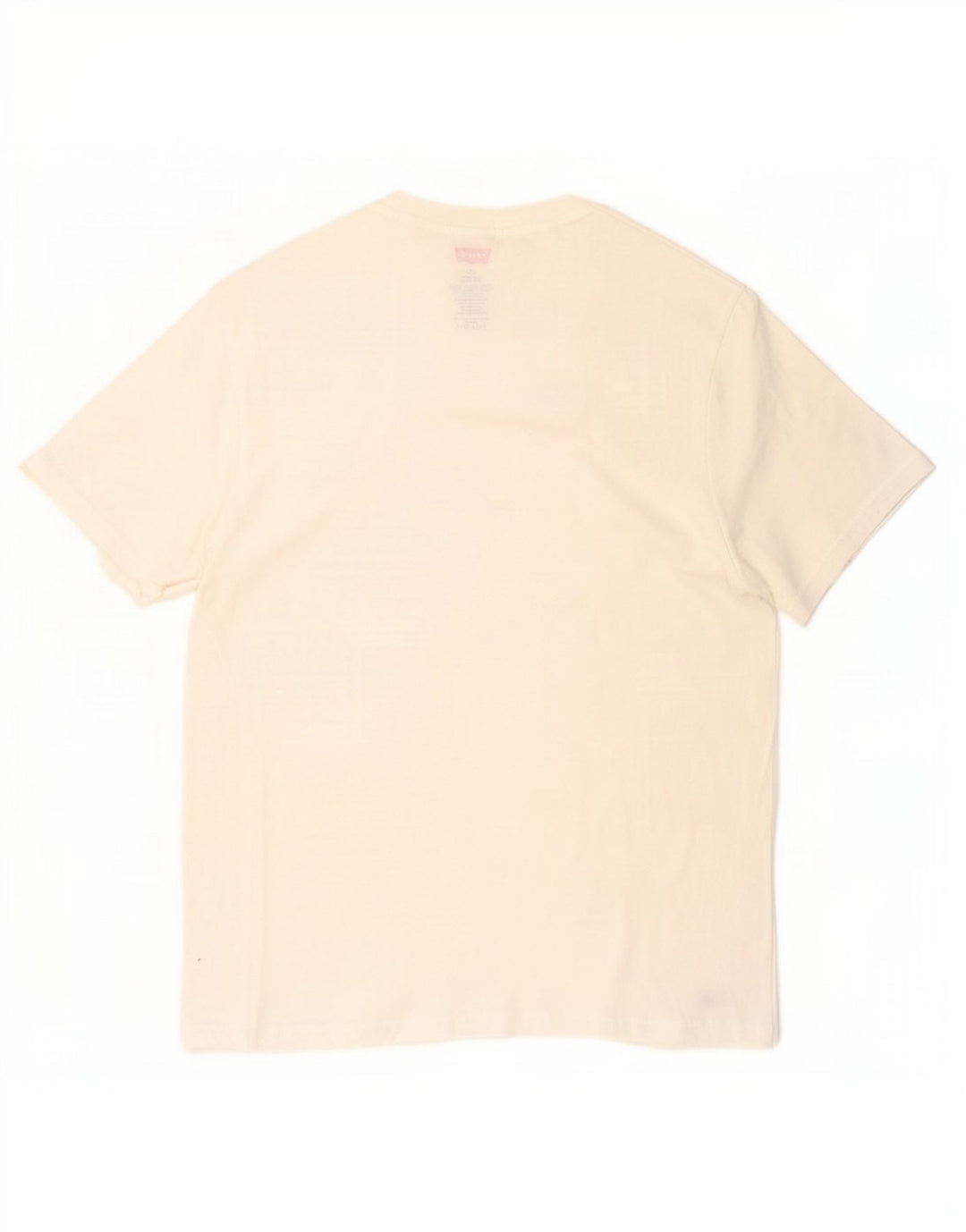 Levi's Mens T-Shirt Top Medium White Cotton