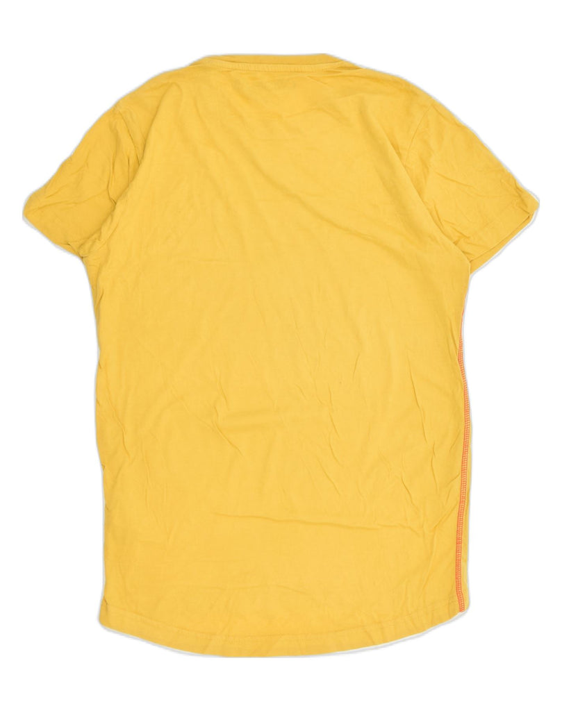 JACK & JONES Mens Graphic T-Shirt Top Small Yellow Cotton | Vintage Jack & Jones | Thrift | Second-Hand Jack & Jones | Used Clothing | Messina Hembry 