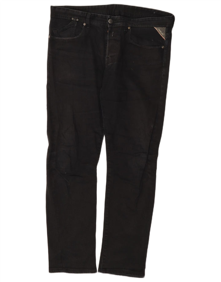 Replay Mens Slim Jeans W36 L29 Black