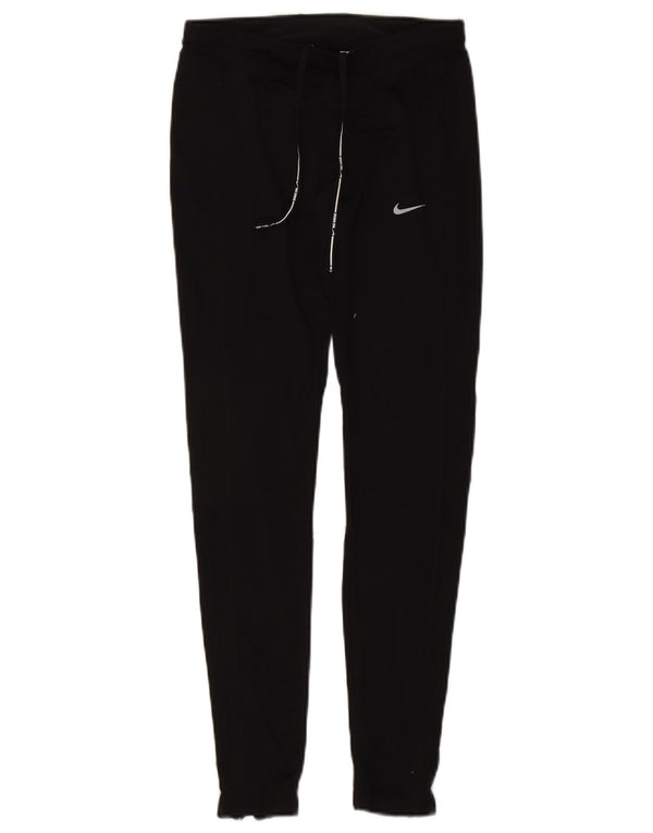 Nike Womens Leggings UK 8 Small Black Polyester