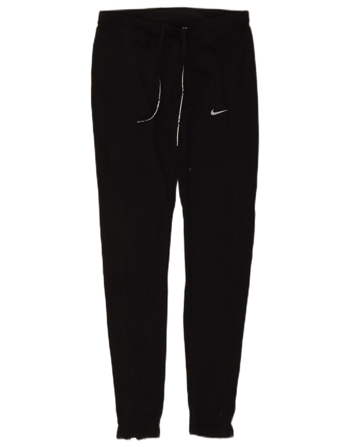 Nike Womens Leggings UK 8 Small Black Polyester