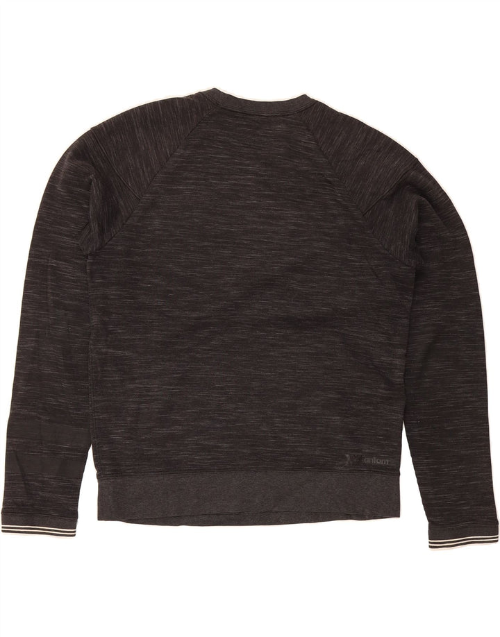 HURLEY Mens Sweatshirt Jumper Medium Grey Flecked Cotton Vintage Hurley and Second-Hand Hurley from Messina Hembry 