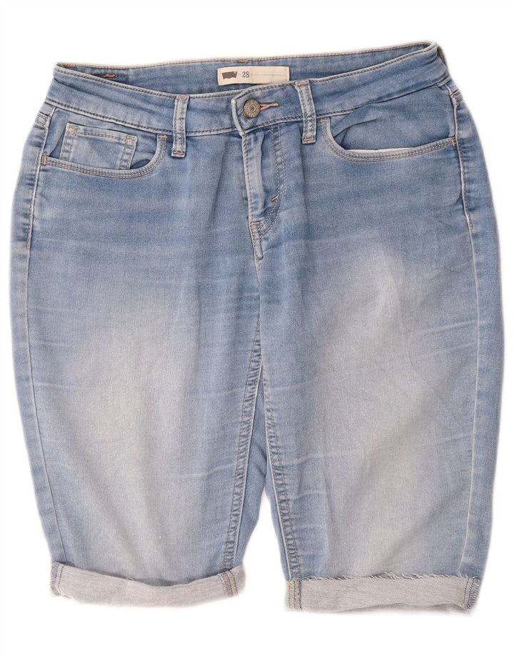 Levi's Womens Bermuda Denim Shorts W28 Medium  Blue