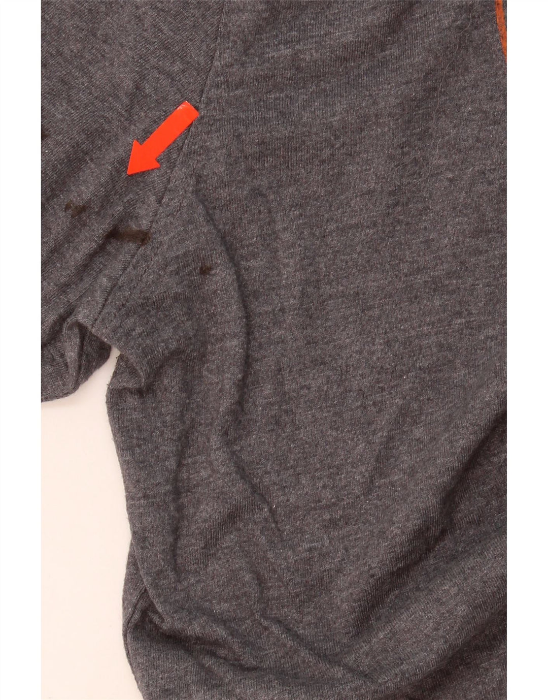 IZOD Mens Salt Water Graphic Top Long Sleeve Medium Grey Cotton Vintage Izod and Second-Hand Izod from Messina Hembry 