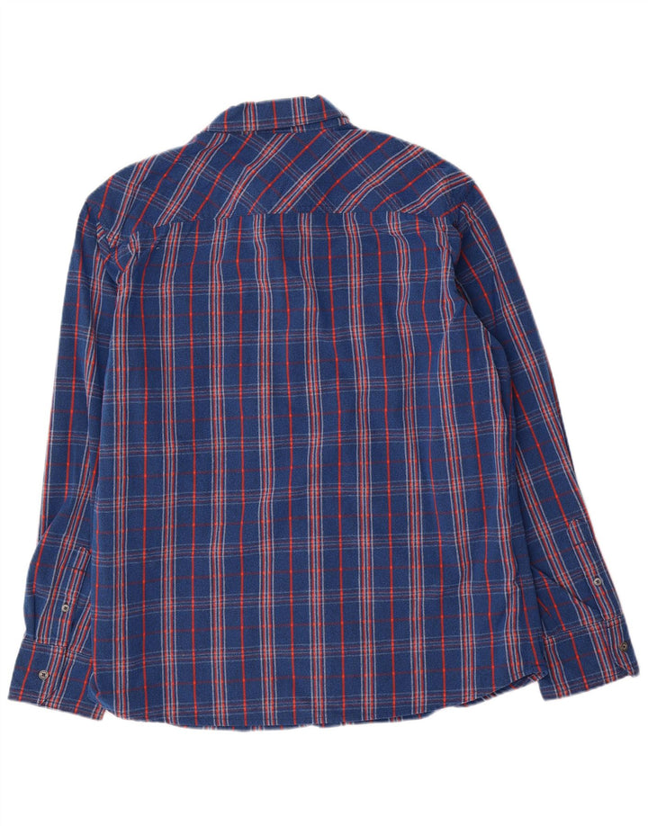 Berghaus Mens Flannel Shirt Large Blue Check Polyamide