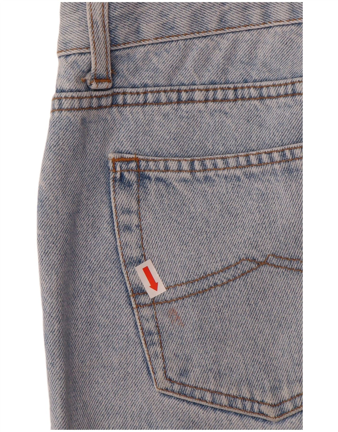 CASUCCI Womens High Waist Tapered Jeans IT 50 XL W28 L29 Blue Cotton