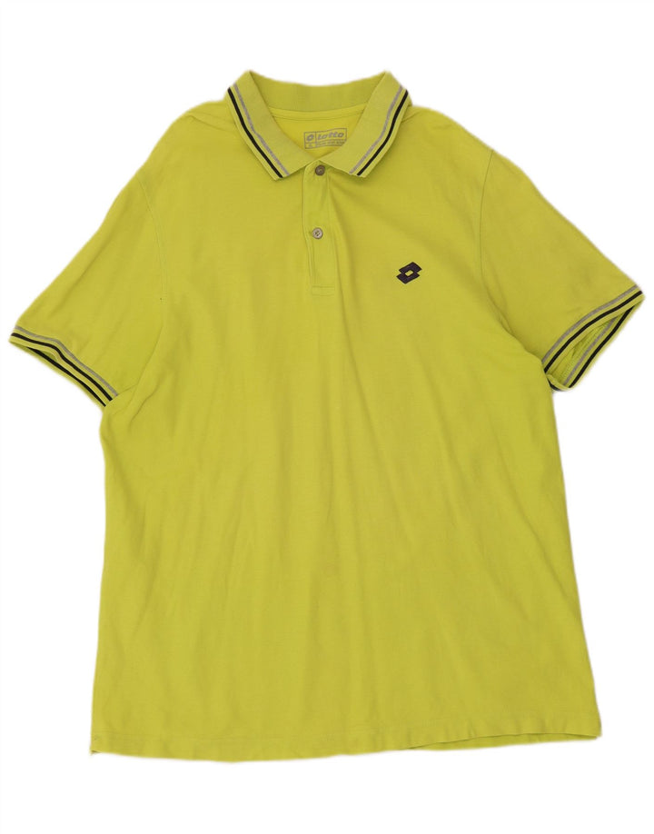 Lotto Mens Polo Shirt XL Green