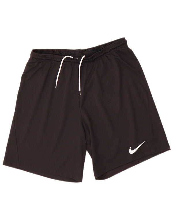 Nike Mens Dri Fit Slim Fit Sport Shorts Large  Black Polyester