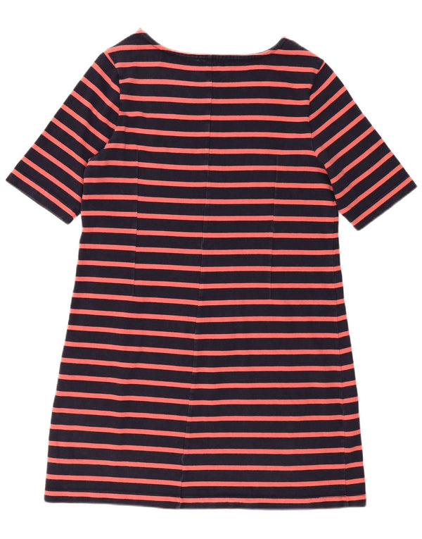 Gap Womens T-Shirt Dress UK 18 XL Navy Blue Striped