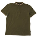 Liu Jo Mens Polo Shirt Large Khaki Cotton