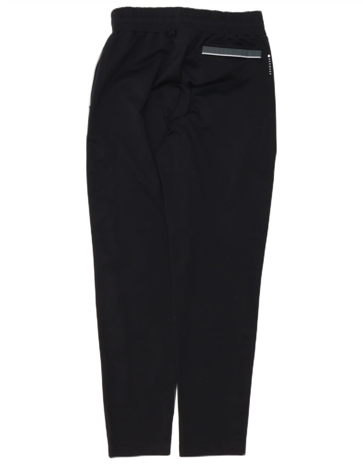 Under Armour Mens Loose Fit Tracksuit Trousers Medium Black Colourblock