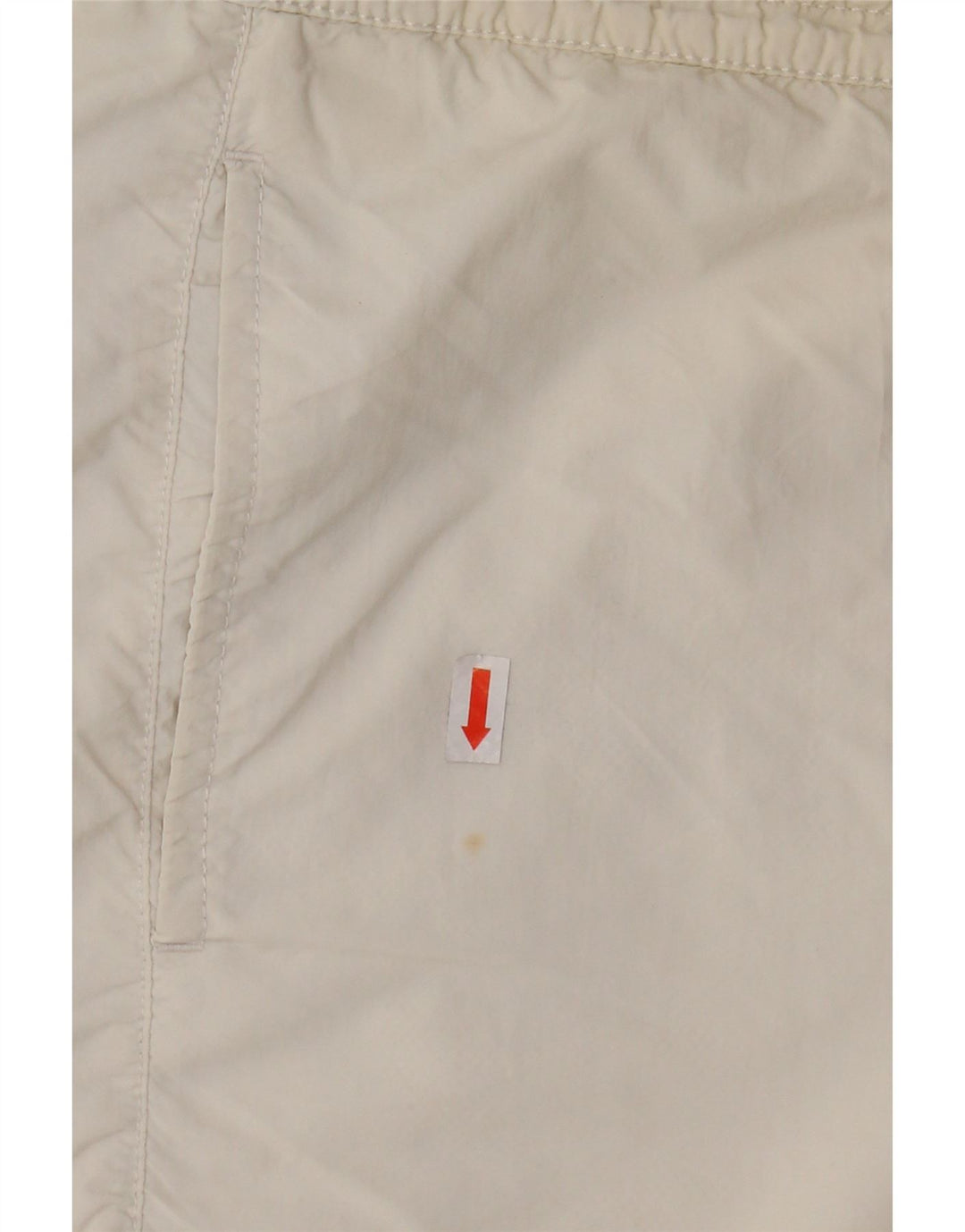 Emporio Armani Mens Swimming Shorts IT 48 Medium  White Polyamide