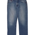 Tommy Hilfiger Mens Straight Jeans W32 L30 Blue Cotton