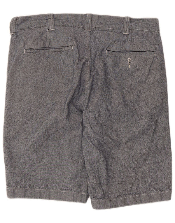 J. Crew Mens Chino Shorts W31 Medium Blue Cotton