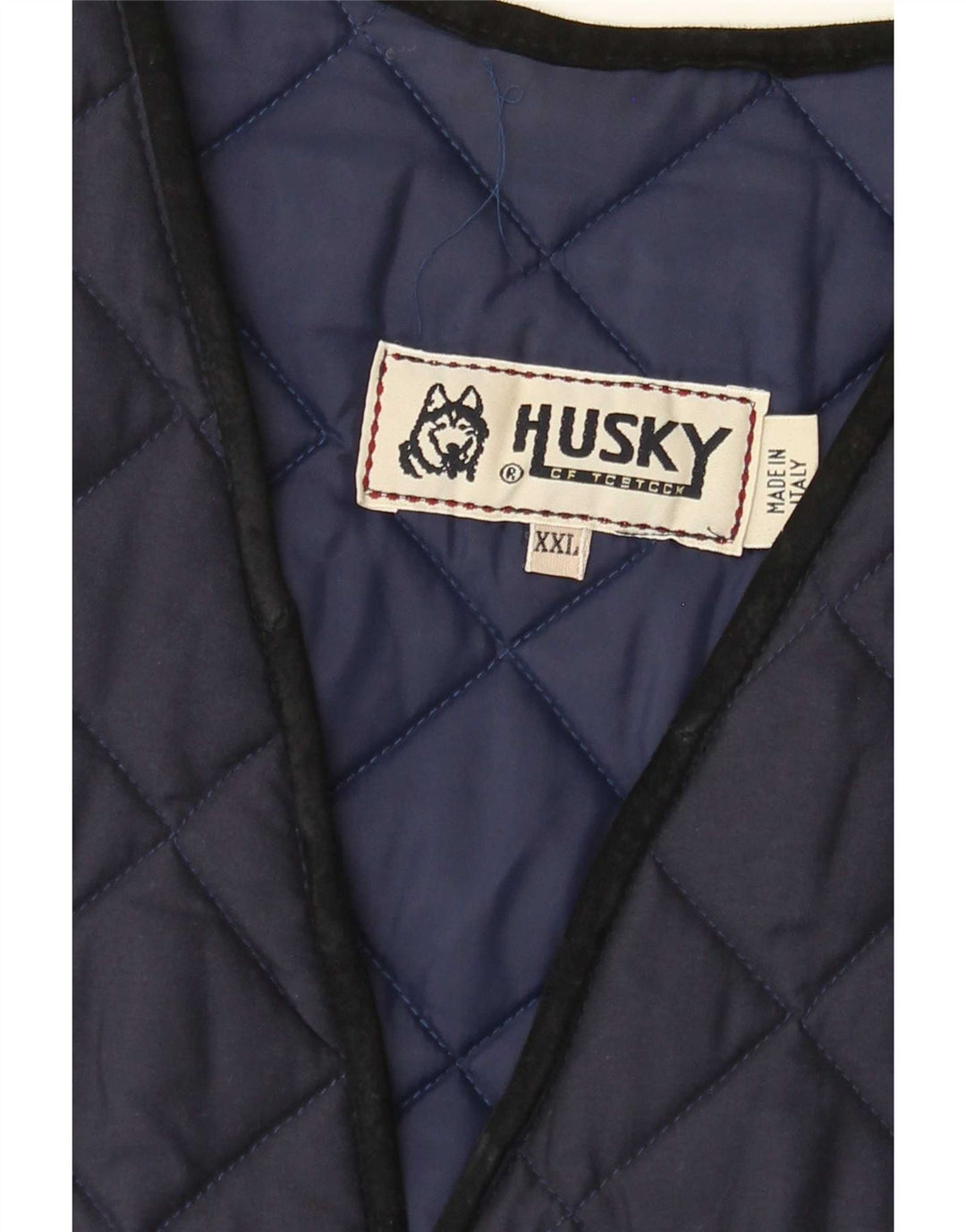 Husky Mens Quilted Gilet UK 44 2XL Navy Blue