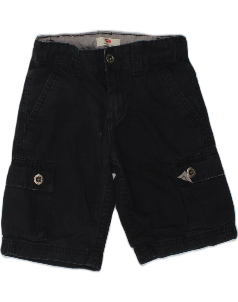 LEVI'S Boys Cargo Shorts 3-4 Years W22  Black Cotton | Vintage Levi's | Thrift | Second-Hand Levi's | Used Clothing | Messina Hembry 