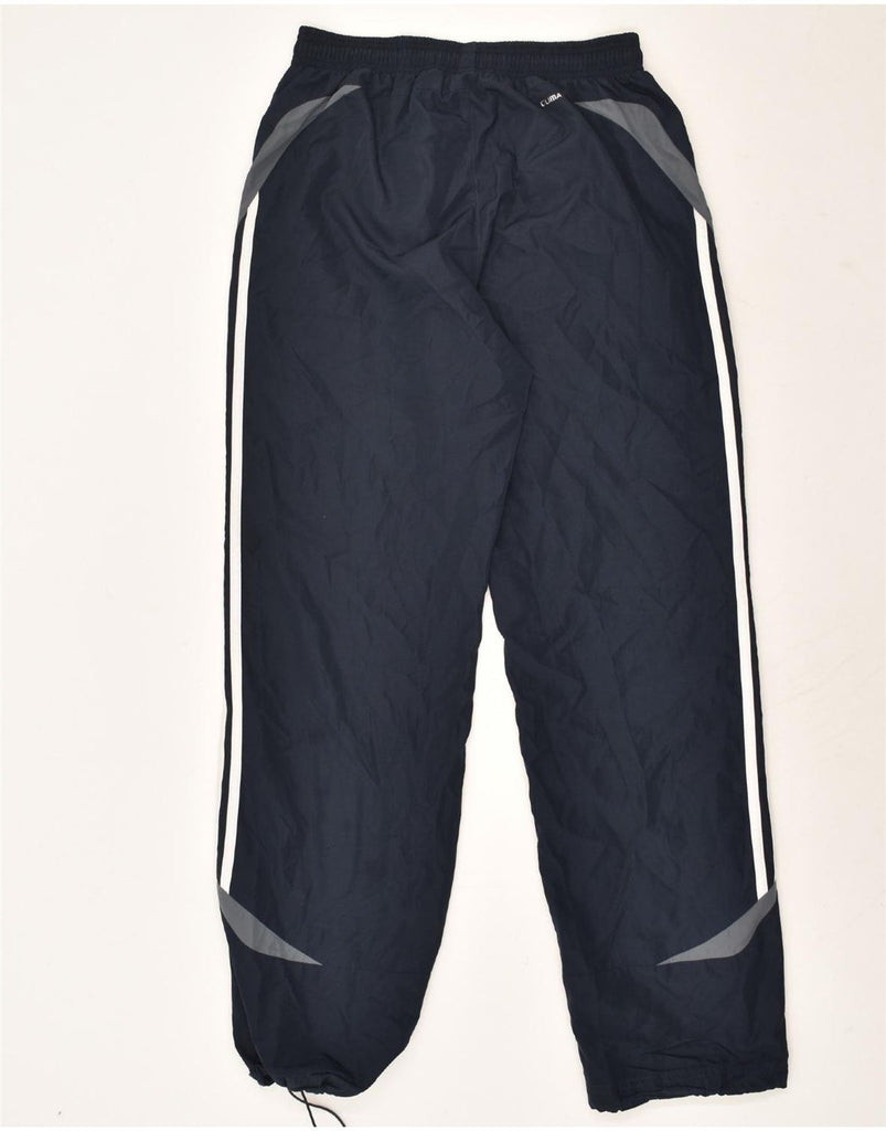 ADIDAS Mens Climalite Tracksuit Trousers Small Navy Blue Polyester | Vintage Adidas | Thrift | Second-Hand Adidas | Used Clothing | Messina Hembry 