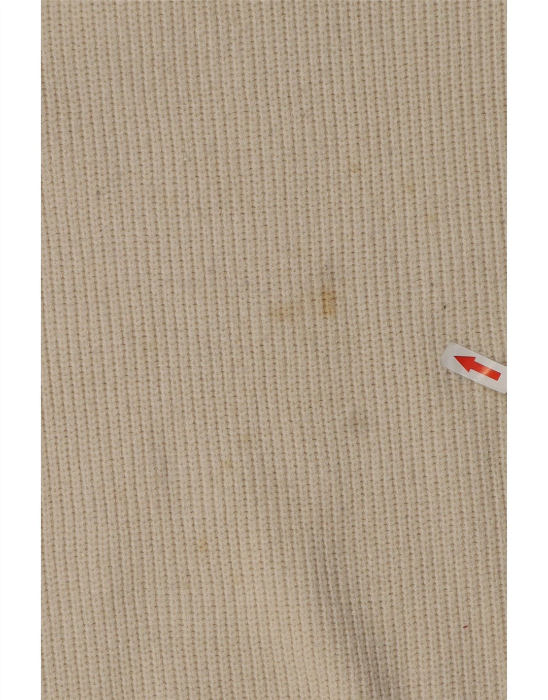 Zara Womens Jumper Dress UK 14 Medium Beige Viscose