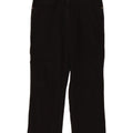 WRANGLER Mens Texas Straight Jeans W30 L26 Black Cotton