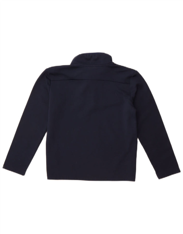 Canterbury Boys Zip Neck Pullover Tracksuit Top 9-10 Years Navy Blue