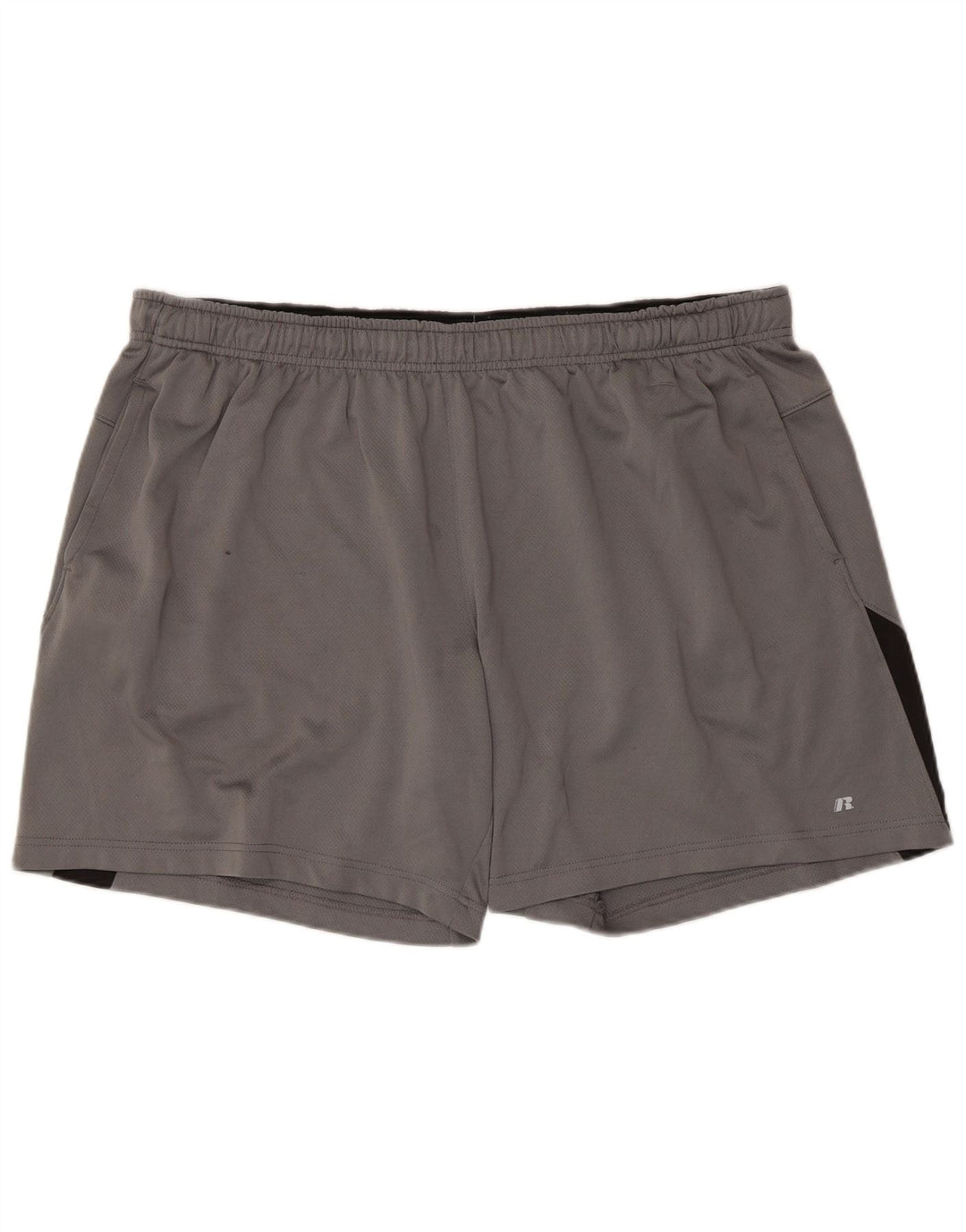 Russell Athletic Mens Sport Shorts 2XL Grey Polyester
