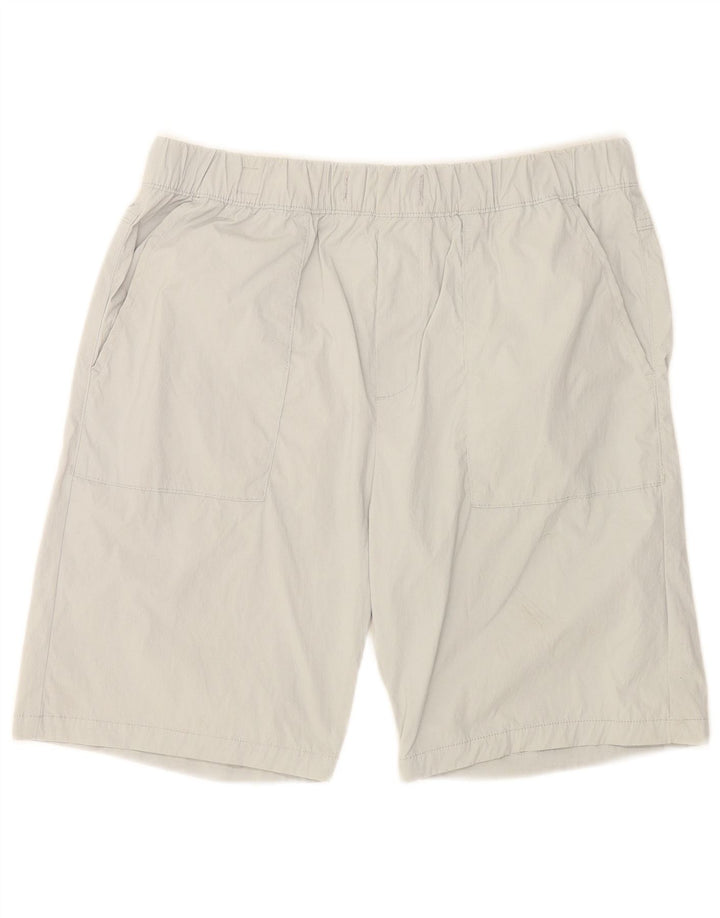 Jack & Jones Mens Chino Shorts Large W34 Grey Nylon