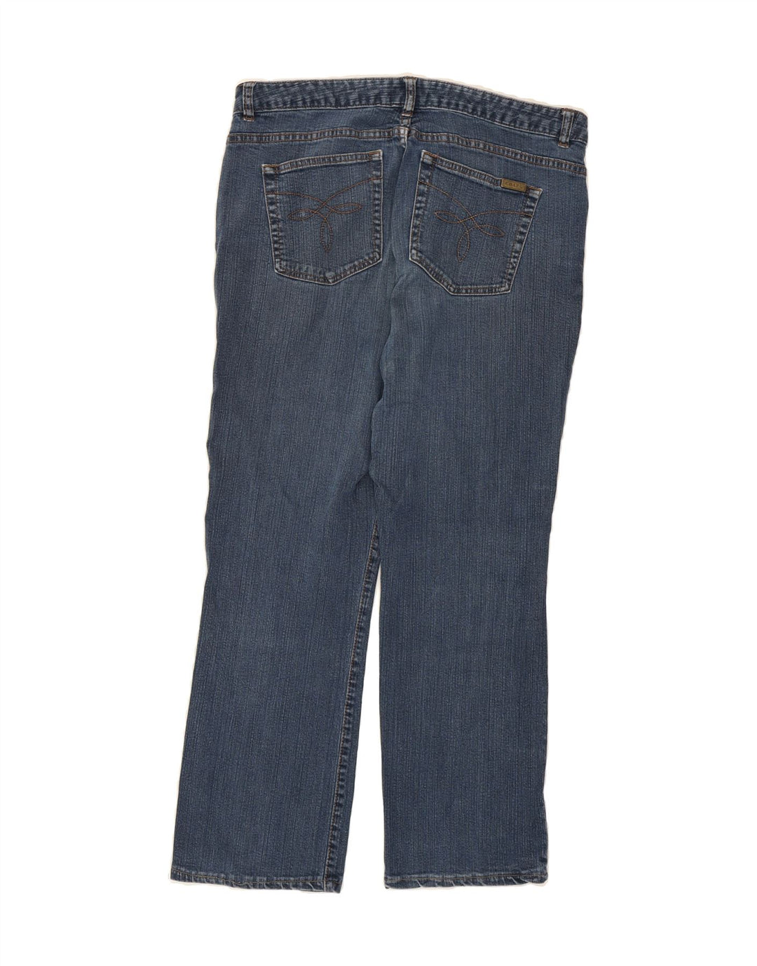 CHAPS Womens Straight Jeans US 14 XL W36 L28 Blue Cotton Vintage Chaps and Second-Hand Chaps from Messina Hembry 