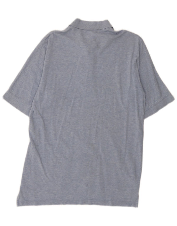 Adidas Mens Polo Shirt Medium Blue