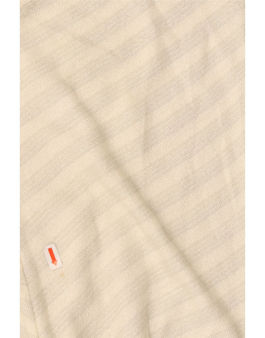 VINTAGE Womens Cami Top UK 14 Medium White Chevron