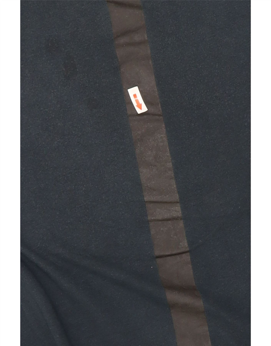 Puma Mens Graphic T-Shirt Top Medium Navy Blue Colourblock Cotton