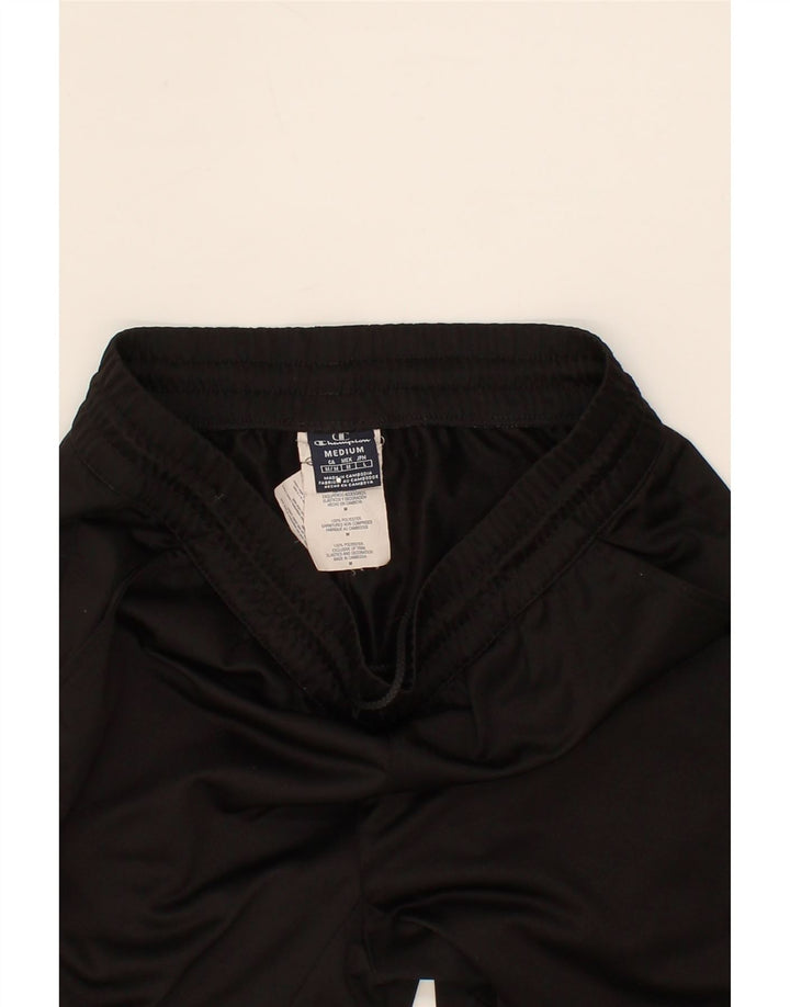 CHAMPION Mens Tracksuit Trousers Joggers Medium Black Polyester Vintage Champion and Second-Hand Champion from Messina Hembry 