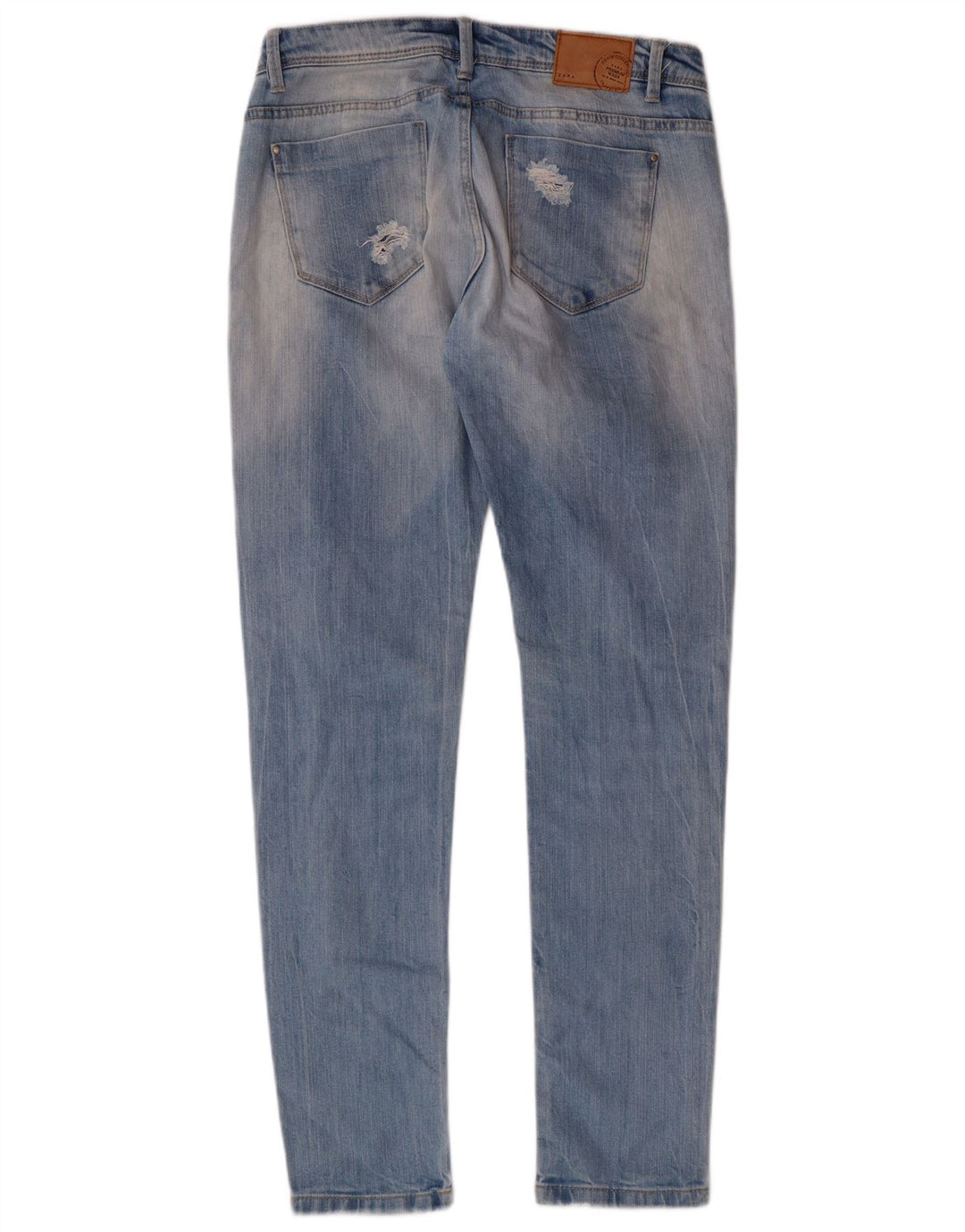 ZARA Womens Trafaluc Slim Jeans EU 40 Medium W30 L30 Blue Cotton