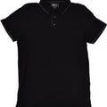 MOUNTAIN WAREHOUSE Mens Polo Shirt Small Black Cotton