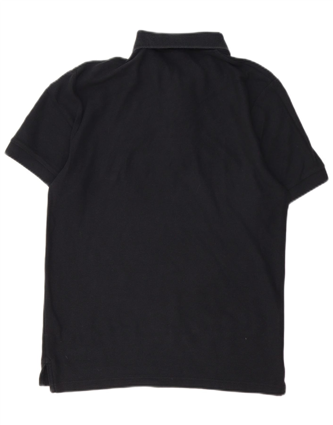 Nike Mens Graphic Polo Shirt Small Black Cotton