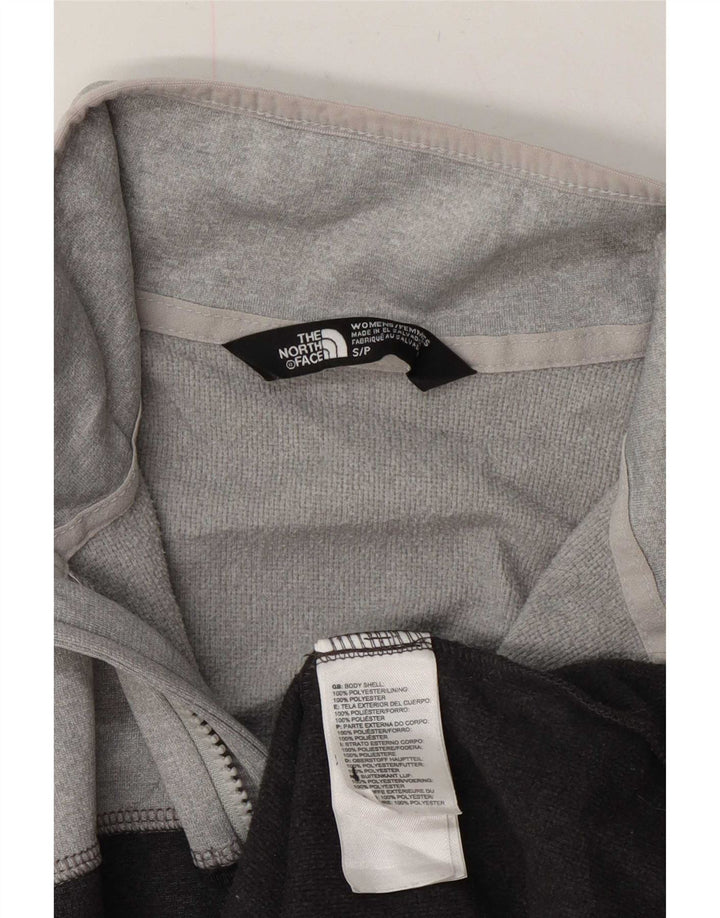 The North Face Womens Tracksuit Top Jacket UK 10 Small Grey Colourblock