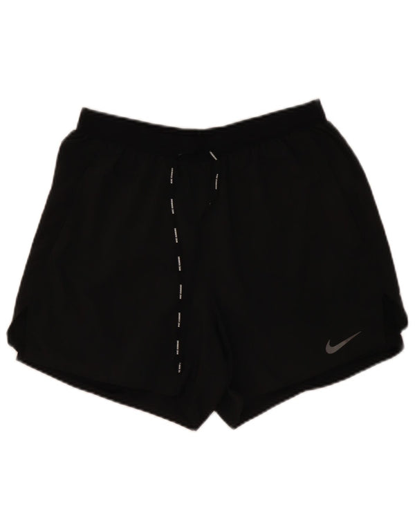Nike Womens Dri Fit Sport Shorts UK 12 Medium Black