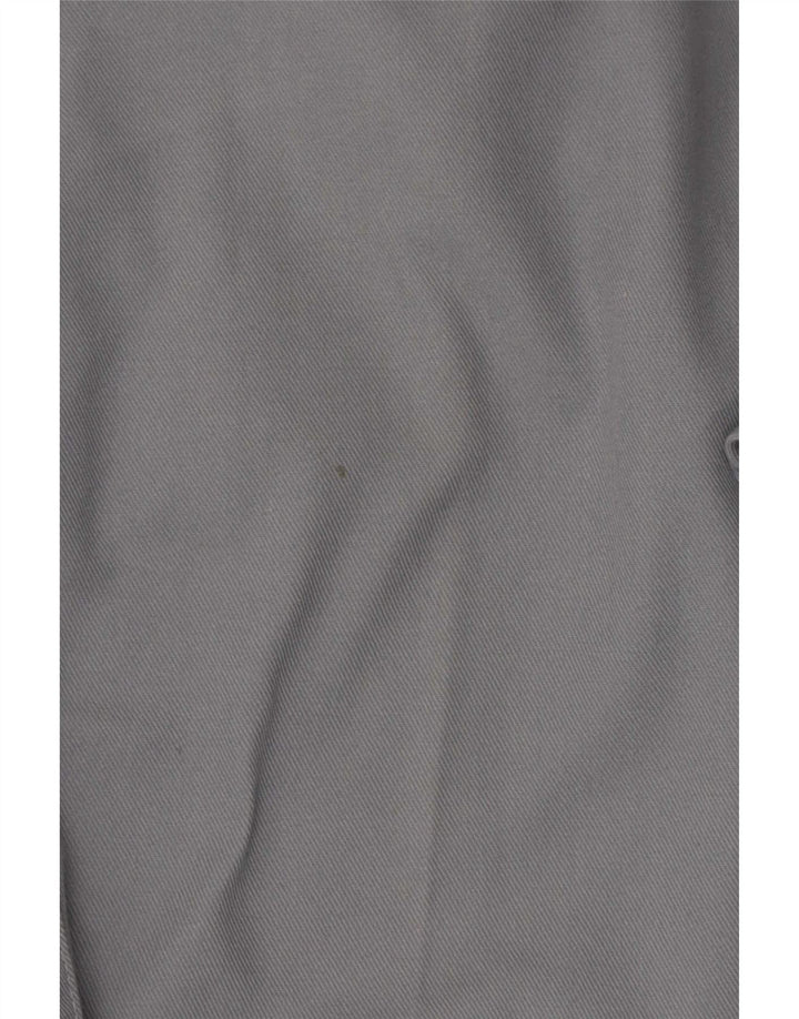 Lee Mens Sharp Fit Straight Chino Trousers W34 L34 Grey Cotton