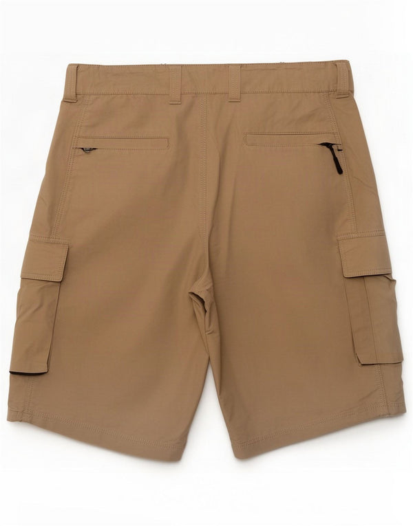 Marks & Spencer Mens Cargo Shorts Medium W32 Beige Cotton
