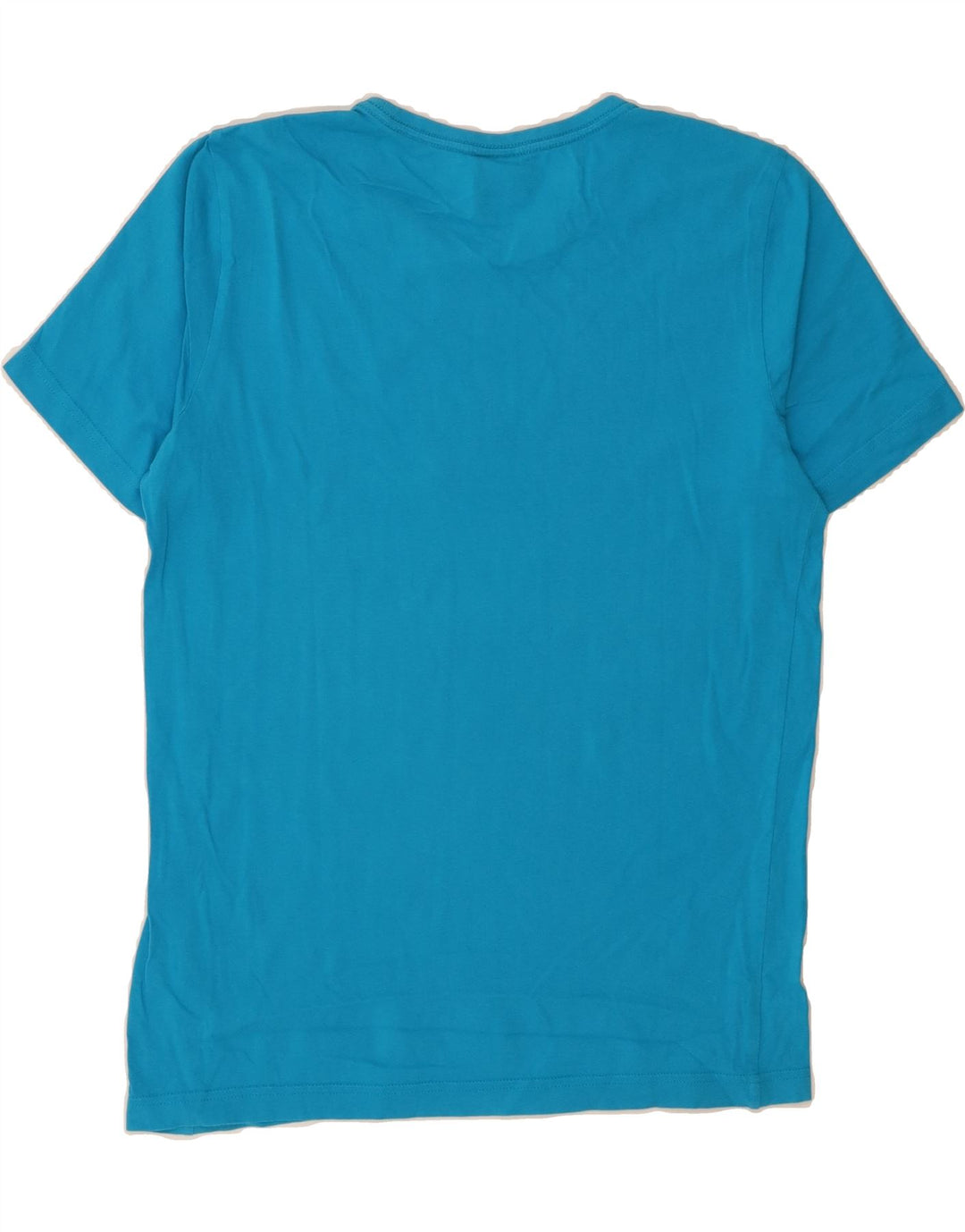 PUMA Mens Graphic T-Shirt Top Small Blue Cotton Vintage Puma and Second-Hand Puma from Messina Hembry 