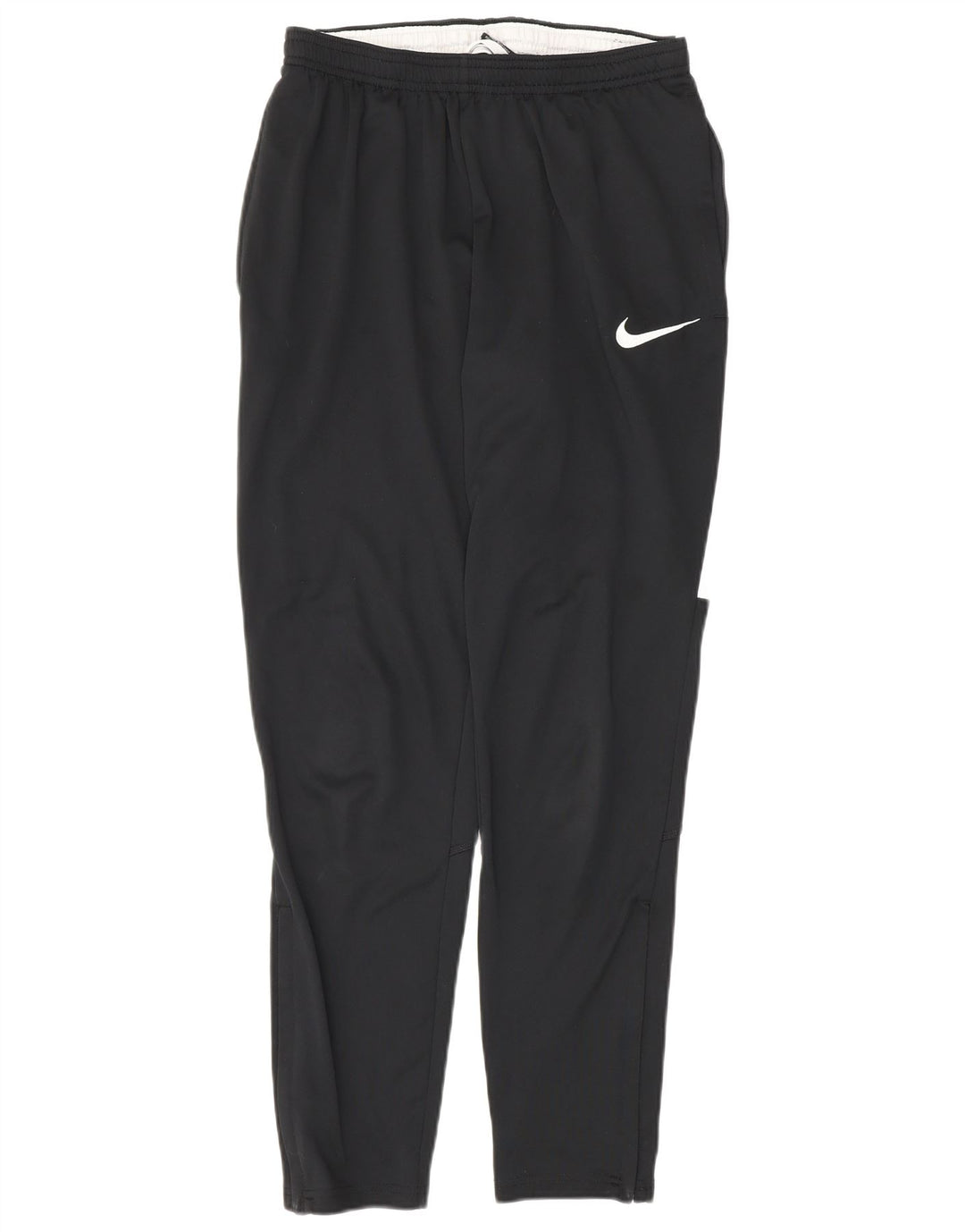 Nike Womens Tracksuit Trousers UK 8 Small Black Polyester Sports