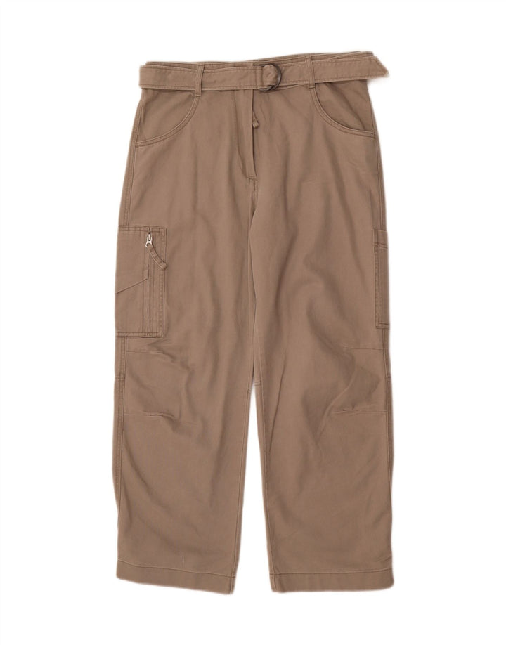 REPLAY Womens Straight Cargo Trousers W31 L27 Beige Cotton Vintage Replay and Second-Hand Replay from Messina Hembry 