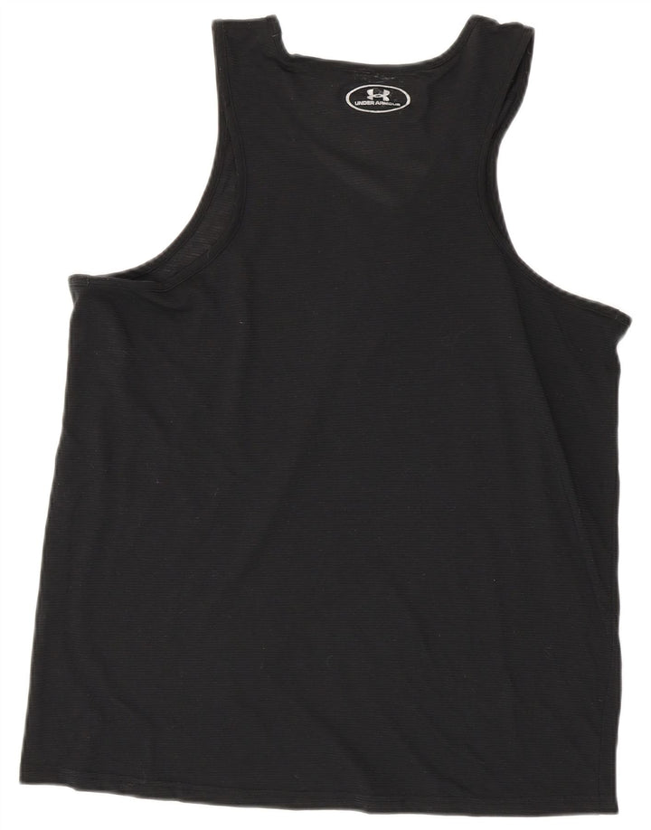 Under Armour Mens Heat Gear Vest Top Large Black