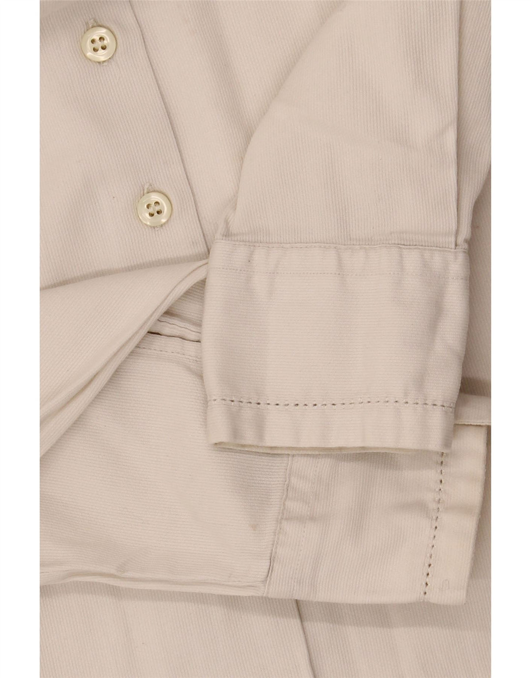 BENETTON Womens Shirt IT 42 Medium White Cotton