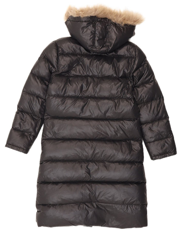 Ellesse Womens Hooded Padded Coat UK 14 Medium Black Nylon