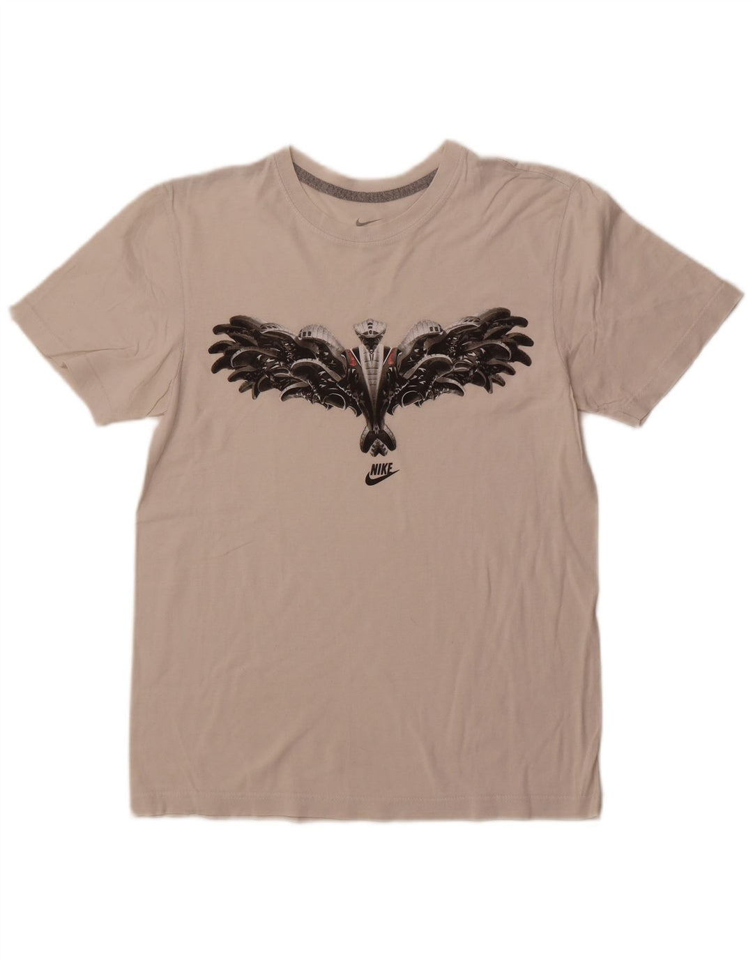 NIKE Mens Graphic T-Shirt Top Small White