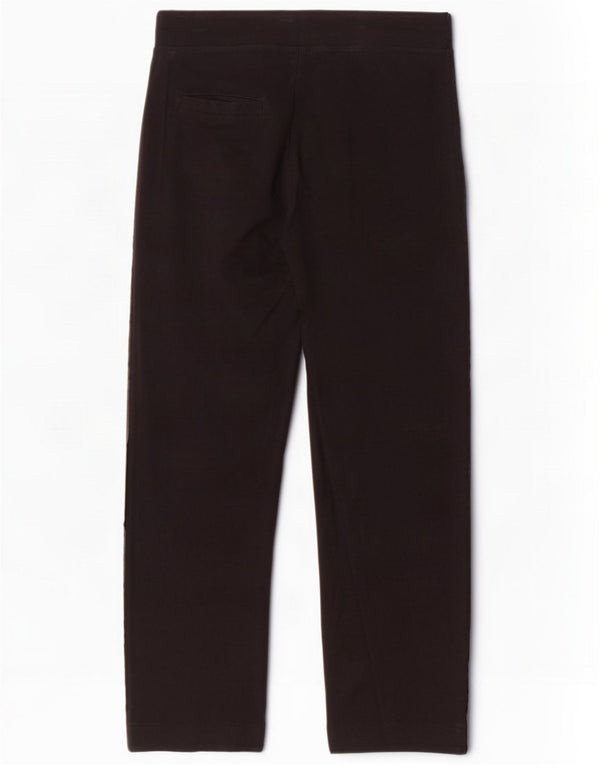 Marks & Spencer Womens Tracksuit Trousers UK 14 Large Blue Cotton